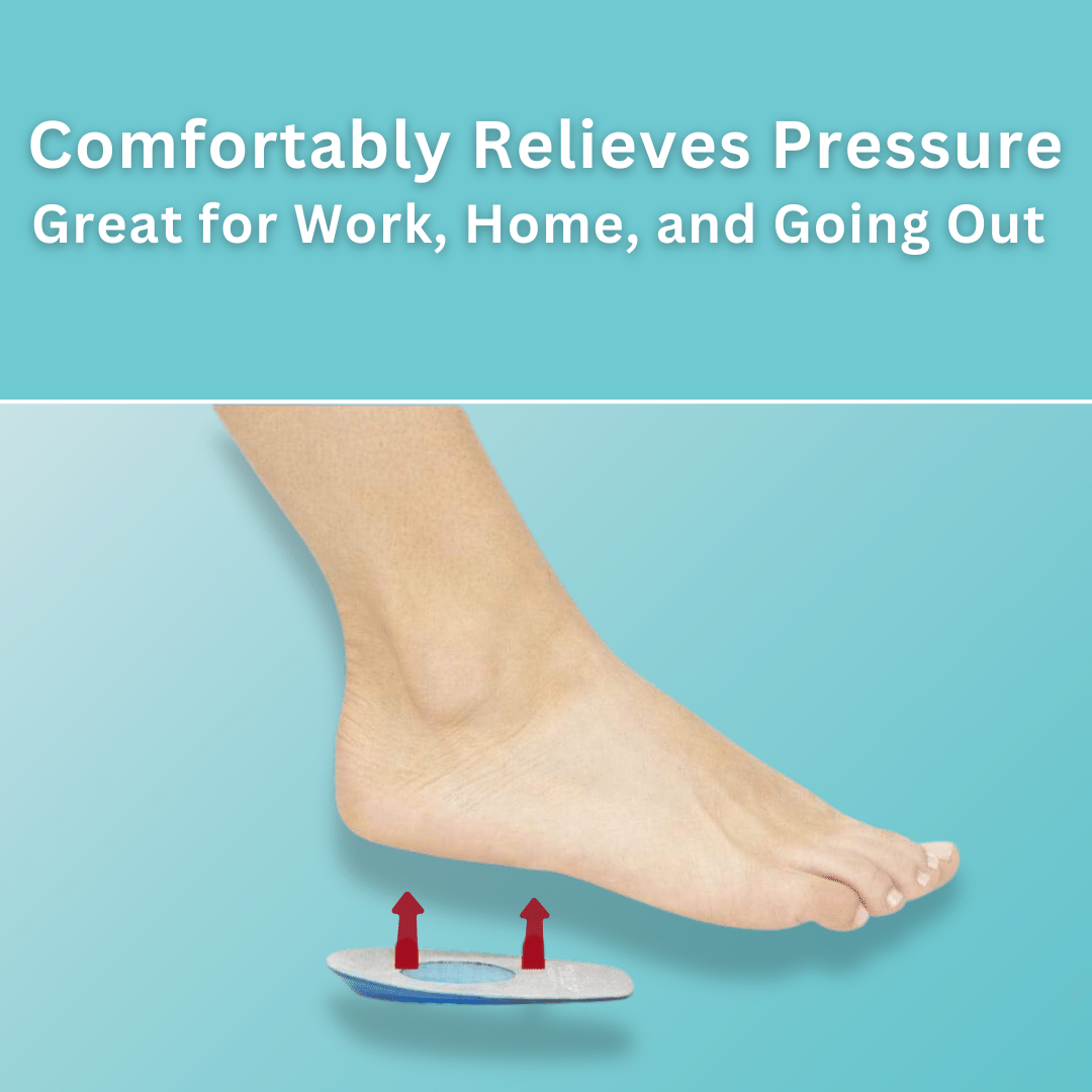 VilyVital Gel Heel Cups - Ultimate Comfort and Pain Relief for Your Feet