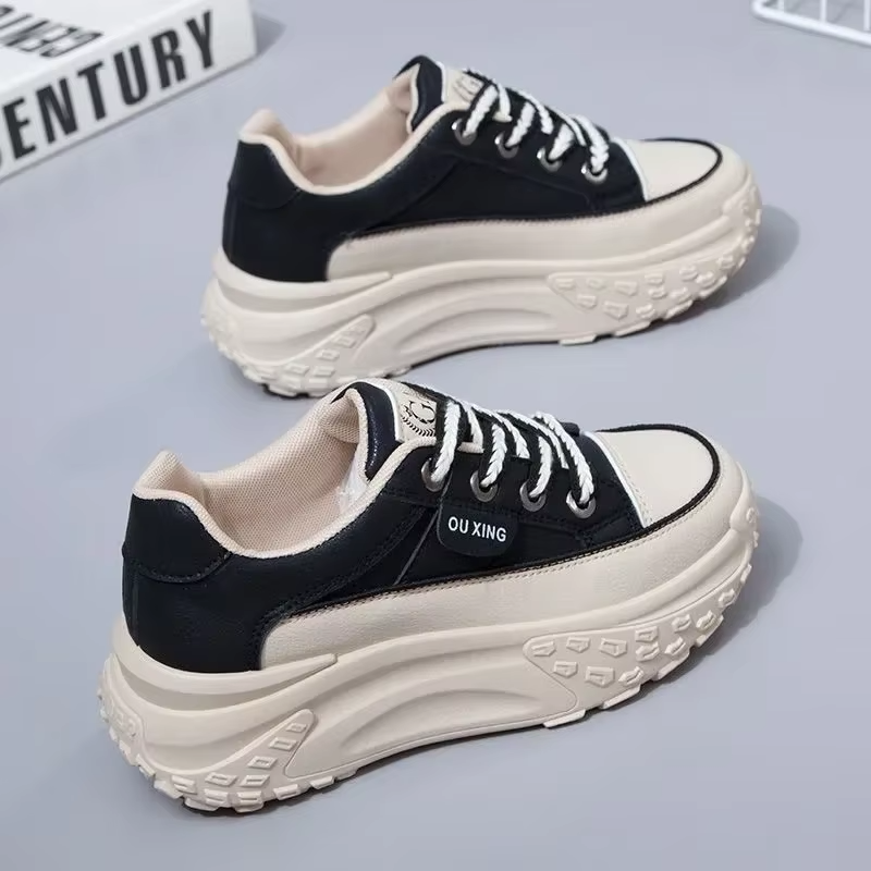 Women's Casual Chunky Sneakers - Stylish Platform Trainers for Everyday Comfort