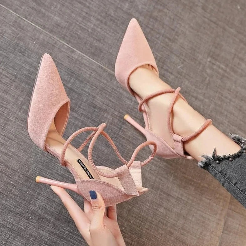 Women's Pointed Toe High Heel Pumps - Sexy Wedding Orthopaedic Heeled Shoes