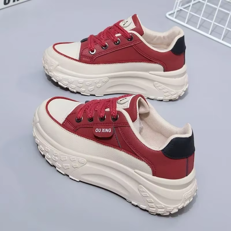 Women's Casual Chunky Sneakers - Stylish Platform Trainers for Everyday Comfort