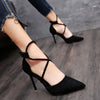 Women's Pointed Toe High Heel Pumps - Sexy Wedding Orthopaedic Heeled Shoes