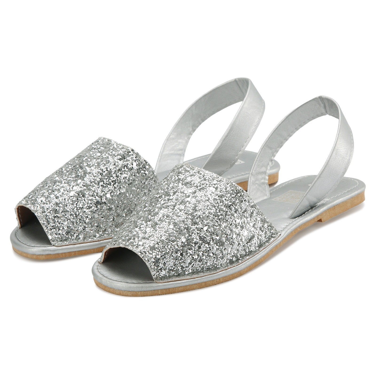 VilyVital™ | Flat Sequin Peep-Toe  Comfortable Sandals For Women